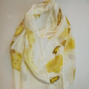 100% silk scarf